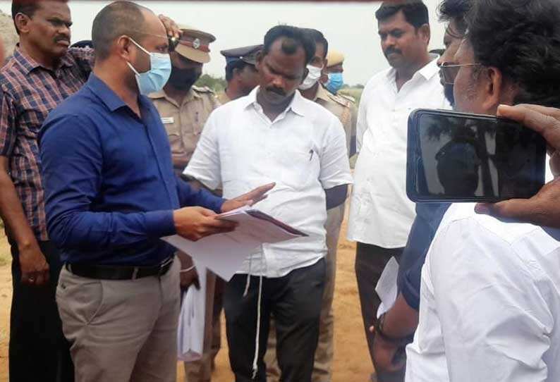 தென்காசி மாவட்ட மக்கள் மலை மீது ஏறி போராட்டம் நடத்திய பொதுமக்கள்..!