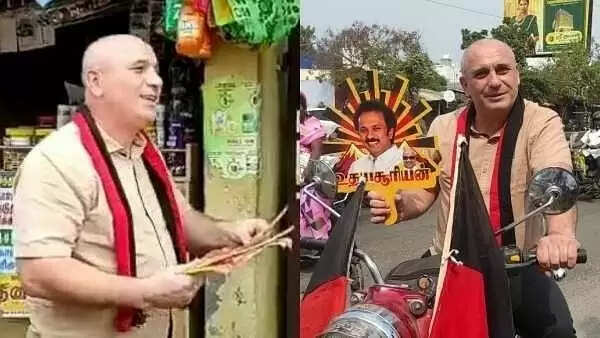 விசாரணை வளையத்தில் திமுகவிற்காக பிரச்சாரத்தில் ஈடுபட்ட ருமேனிய தொழிலதிபர்..!!