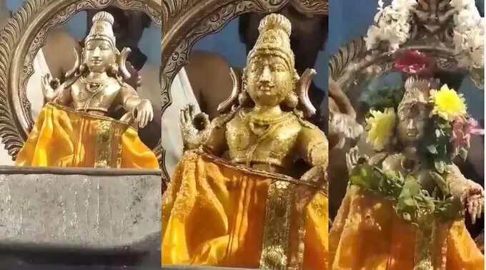 கோவையில் அய்யப்ப சுவாமி சிலை கண் திறந்ததாக வைரலாகும் வீடியோ..!!