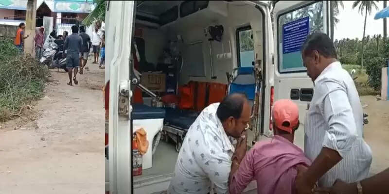 மகளுடன் சேர்ந்து மருமகனை கட்டையால் தாக்கிய மாமியார்!!