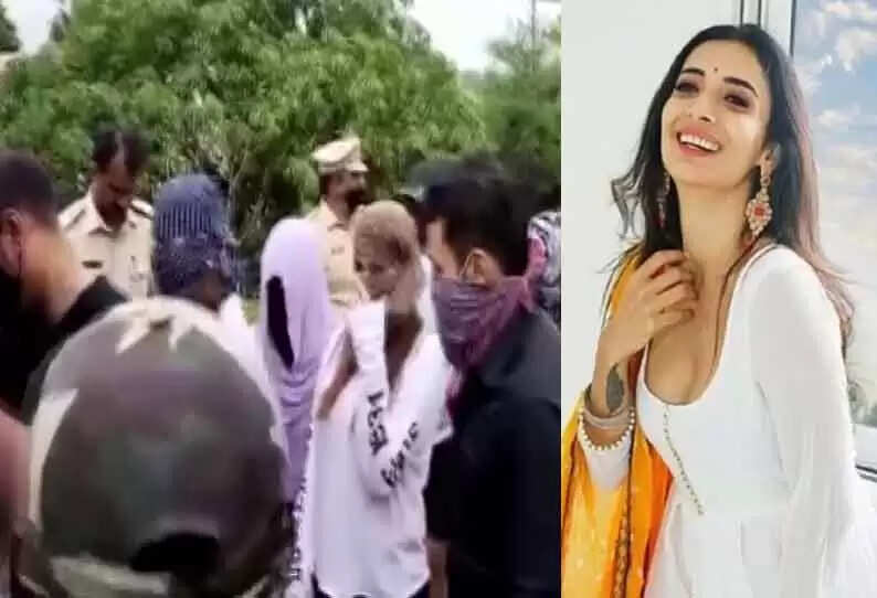 சொகுசு பங்களாவில் ‘அந்த’ பார்ட்டி; பிரபல கவர்ச்சி நடிகை கைது..!