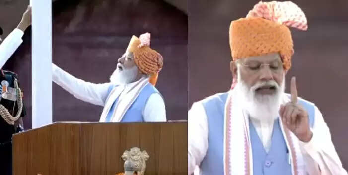 நாட்டில் ஒரே மாதிரியான வளர்ச்சிக்கு உள்கட்டமைப்புகள் வலுப்படுத்தப்படும்.. பிரதமர் மோடி சுதந்திர தின உரை !