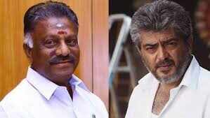 நடிகர் அஜித்துக்கு வாழ்த்து சொன்ன ஓபிஎஸ்!