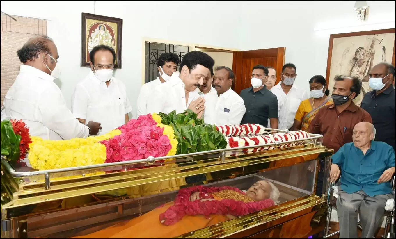 எம்.எஸ்.சுவாமிநாதன் மனைவி காலமானார்.. முதல்வர் ஸ்டாலின் நேரில் அஞ்சலி..!
