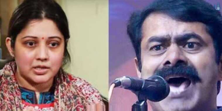 பாலியல் வக்கிரம் என்பது சீமானின் ஒரு அங்கம் என காங்கிரஸ் எம்பி ஜோதிமணி மீண்டும் பகீரங்கமாக குற்றஞ்சாட்டியுள்ளார். பேரறிவாளன் விடுதலை செய்யப்பட்ட நிலையில், காங்கிரஸ் அதனை எதிர்த்தது. இதற்கு சீமான் காங்கிரஸ் மீது கடுமையான விமர்சனங்களை முன்வைத்தார். ராகுல்காந்தியையும் விமர்சித்தார். அப்போதே சீமானை கடுமையாக விமர்சித்திருந்தார் ஜோதிமணி.  இந்த நிலையில், இன்று கரூரில் எம்பி. ஜோதிமணி செய்தியாளர்களுக்கு பேட்டியளிக்கையில், ராஜீவ் காந்தி குறித்து நாம் தமிழர் கட்சி சீமான் பேசியதற்கு பதில் சொன்ன எனக்கு தனிப்பட்ட வகையில் ஆபாசமாக பதில் கூறியிருக்கிறார் அவர். நடிகை விஜயலட்சுமி சீமான் மீது பாலியல் புகார் அளித்திருந்தார். அதில் உண்மை இல்லையென்றால் இது குறித்து சீமான் நீதிமன்றத்தில் ஏன் நஷ்ட ஈடு வழக்கு போடவில்லை? அரசியலுக்கு வரும் பெண்கள் மீது ஆபாச தாக்குதல் நடத்தினால் பயந்து ஓடிவிடுவார்கள் என நினைக்கிறார்கள். எனக்கு இது புதிதல்ல; பாஜகவின் பி டீம்தான் நாம் தமிழர் கட்சி. கரூர் தொகுதி மக்கள் மானங்கெட்டு ஜோதிமணிக்கு வாக்களித்துள்ளனர் என கூறியுள்ளார். இதற்கு சீமான் மன்னிப்பு கேட்க வேண்டும். கரூர் மக்கள் உழைத்து வாழக்கூடியவர்கள். சீமான்போல இலங்கை தமிழ் மக்களை, தமிழர்களை சுரண்டி ஆடம்பர, உல்லாச வாழ்க்கை வாழக்கூடியவர்கள் இல்லை. கரூர் மக்களை குறித்துப் பேச சீமானுக்கு அருகதை இல்லை என ஆக்ரோஷமாக பேசினார்.  அப்போது, சீமான் மீது பாலியல் வழக்கு, நீதிமன்ற தீர்ப்பு இல்லையென்றபோதும் எதன் அடிப்படையில் சீமானை பாலியல் குற்றவாளி என கூறுகிறீர்கள் என கேள்வி எழுப்பப்பட்டது.  அப்போது, நடிகை விஜயலட்சுமி பொதுவெளியில் சீமான் மீது ஆதாரங்களுடன் குற்றச்சாட்டுகளை கூறியுள்ளார். இதற்கு ஏன் சீமான் நீதிமன்றத்தில் வழக்கு தொடரவில்லை. பாலியல் வக்கிரம் என்பது சீமானின் ஒரு அங்கம். சீமான் பாலியல் குற்றவாளி இதற்கு என் மீது கூறியதே சாட்சி என்றார்.