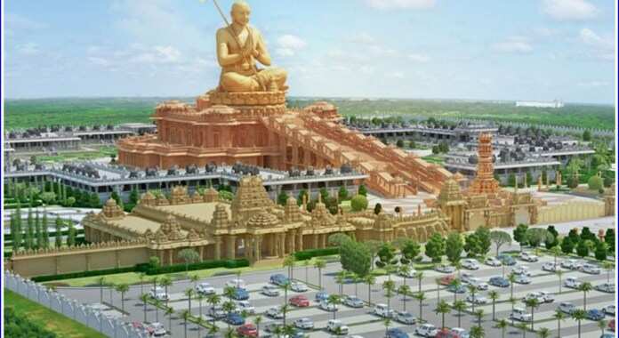 216 அடி உயர சிலை.. ஐதராபாத்தில் இன்று திறந்து வைக்கிறார் பிரதமர் மோடி