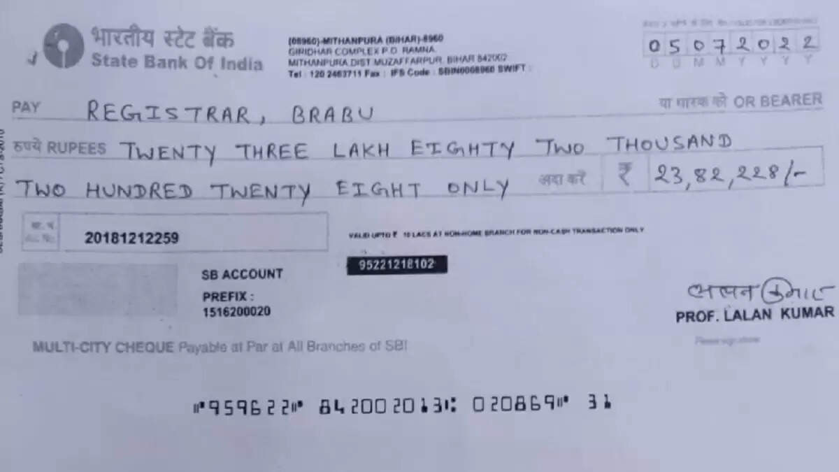 நான் தான் வேலையே செய்யல.. எனக்கு எதுக்கு சம்பளம்.. 23.82 லட்சத்தை திருப்பி கொடுத்த பேராசிரியர்..!!