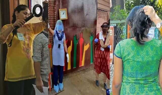 உங்கள் எதிர்காலம் முக்கியமா..? அல்லது உள்ளாடைகளா? மாணவிகளிடம் உள்ளாடைகளை கழற்றிவிட்டு நீட் தேர்வு எழுத சொன்னதால் பரபரப்பு..!!