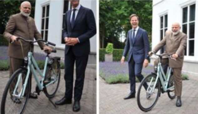 சைக்கிள் ஓட்டுபவர்கள் பயங்கரவாதிகளா? - மோடியின் பேச்சுக்கு வலுக்கும் கண்டனம் !