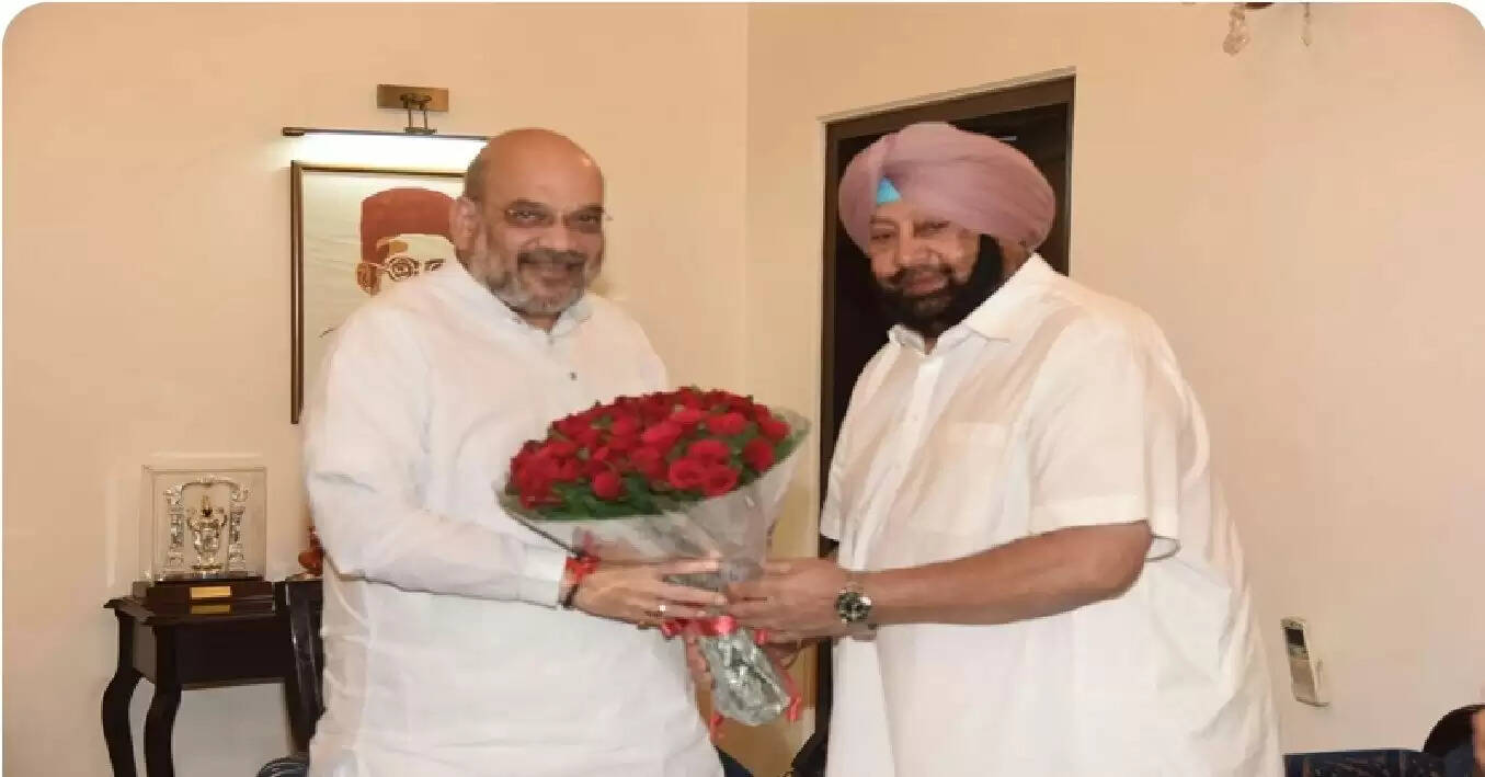 அமித்ஷாவை சந்தித்தார் அமரீந்தர் சிங்... அதிர்ச்சியில் காங்கிரஸ்.. பாஜகவில் சேர முடிவு?