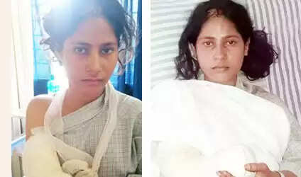 மனைவியின் கையை துண்டாக வெட்டிய கணவன்.. காரணம் அரசு வேலையா ?