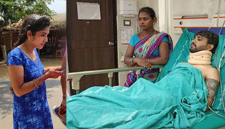 திருமண பரிசு தருவதாக மணமகனின் கண்ணை கட்டி கழுத்தை அறுத்த புஷ்பா