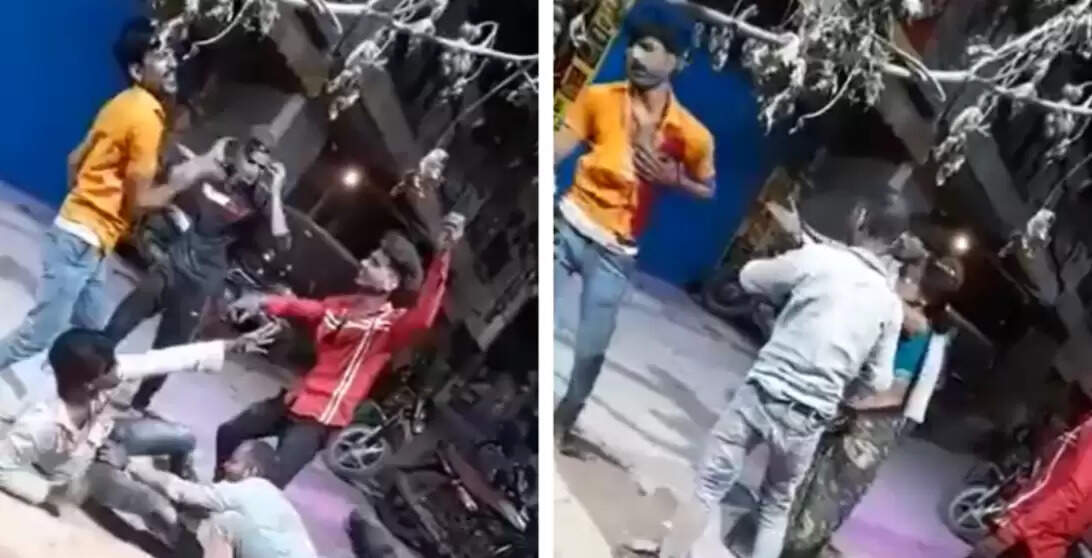 ஹோலி கொண்டாட்டத்தில் விபரீதம் ... போதையில் தன்னைத் தானே குத்திக் கொண்ட நபர்..!!