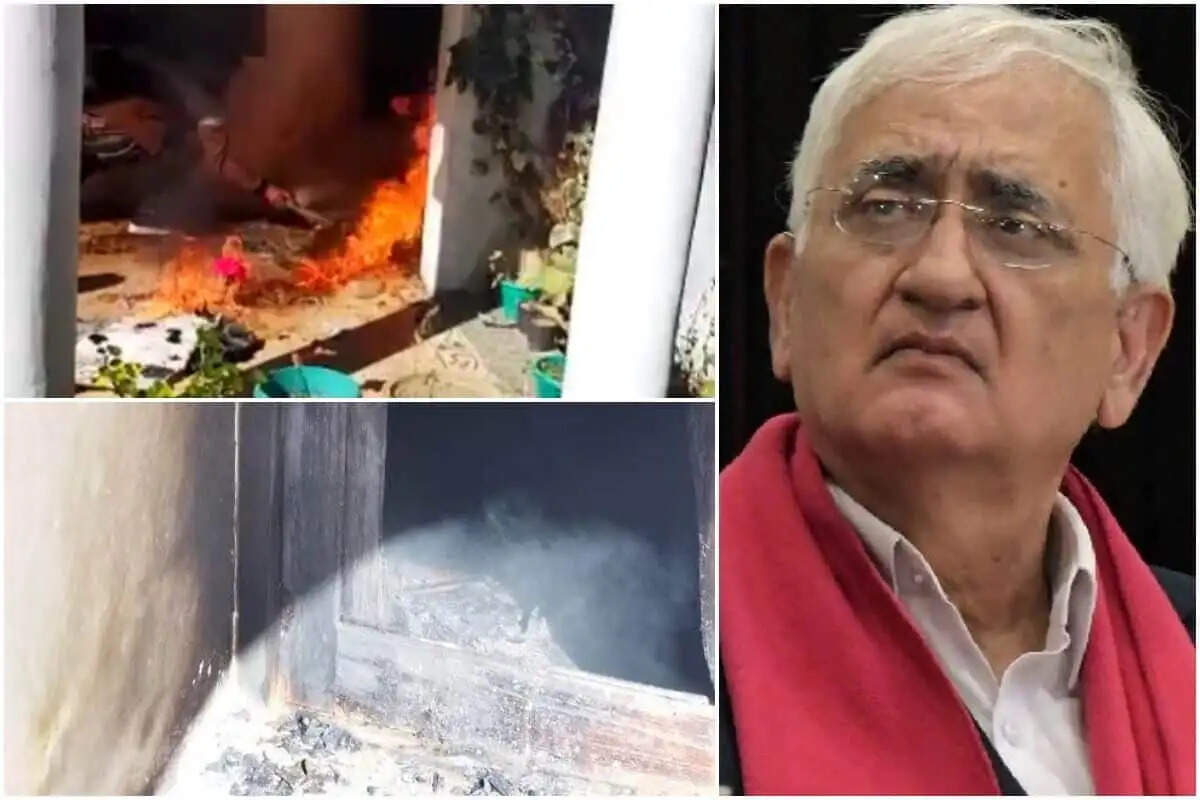 முன்னாள் ஒன்றிய அமைச்சர் வீட்டிற்கு தீ வைப்பு..!!